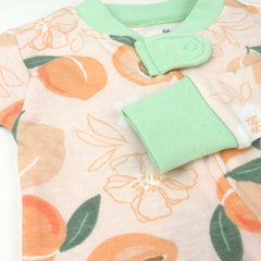 Organic Cotton Snug-Fit Footed Pajamas