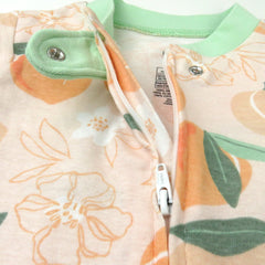 Organic Cotton Snug-Fit Footed Pajamas