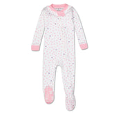Organic Cotton Snug-Fit Footed Pajamas