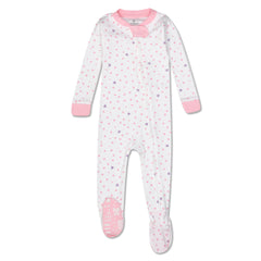 Organic Cotton Snug-Fit Footed Pajamas