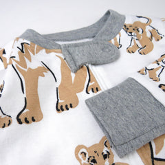 Organic Cotton Snug-Fit Footed Pajamas