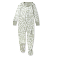 Organic Cotton Snug-Fit Footed Pajamas