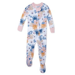 Organic Cotton Snug-Fit Footed Pajamas