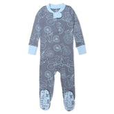 Organic Cotton Snug-Fit Footed Pajamas