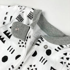 Organic Cotton Snug-Fit Footed Pajamas