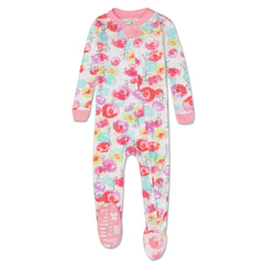 Organic Cotton Snug-Fit Footed Pajamas