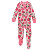 Organic Cotton Snug-Fit Footed Pajamas
