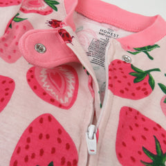 Organic Cotton Snug-Fit Footed Pajamas