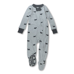 Organic Cotton Snug-Fit Footed Pajamas