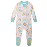 Organic Cotton Snug-Fit Footed Pajamas