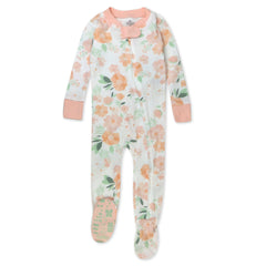 Organic Cotton Snug-Fit Footed Pajamas