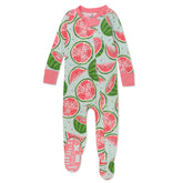 Organic Cotton Snug-Fit Footed Pajamas