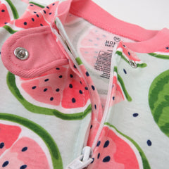 Organic Cotton Snug-Fit Footed Pajamas