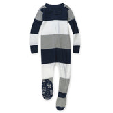 Organic Cotton Snug-Fit Footed Pajamas