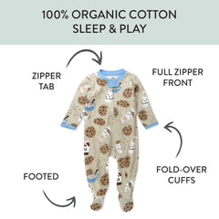 2-Pack Organic Cotton Sleep & Plays