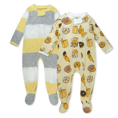 2-Pack Organic Cotton Sleep & Plays