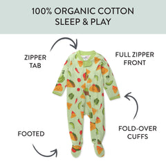 2-Pack Organic Cotton Sleep & Plays