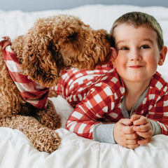 4-Piece Organic Cotton Holiday PJ Set