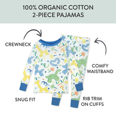 2-Piece Organic Cotton Pajamas