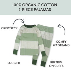 2-Piece Organic Cotton Pajamas