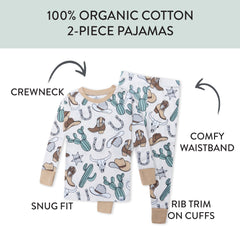 2-Piece Organic Cotton Pajamas