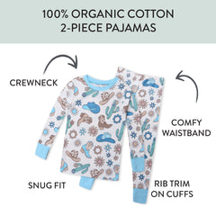 2-Piece Organic Cotton Pajamas