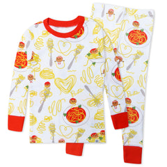 Organic Cotton Fun Foods Pajamas For Babies & Toddlers