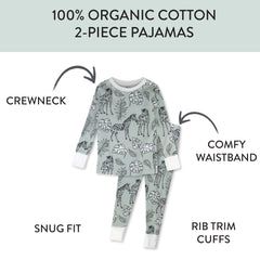 2-Piece Organic Cotton Pajamas