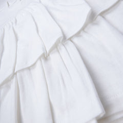 Toddler 2-Piece Ruffle Layered Shirt and Cuffed Short Set