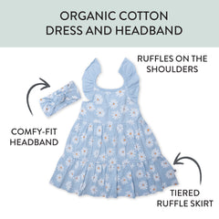 2-Piece Dress and Headband Set