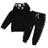 2-Piece Fleece Hoodie and Sweatpant Set