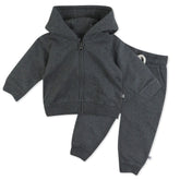 2-Piece Zip Fleece Hoodie and Sweatpant Set