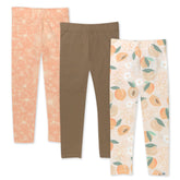 3-Pack Organic Cotton Legging Set