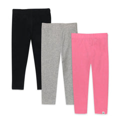 3-Pack Organic Cotton Legging Set