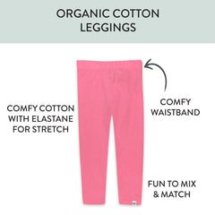 3-Pack Organic Cotton Legging Set