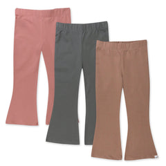 3-Pack Organic Cotton Legging Set