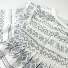 Toddler 3-Piece Ruffle Shoulder Top, Ruffle Front Legging & Headband Set