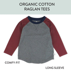 3-Pack Long Sleeve Baseball Raglan T-Shirts