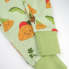 4-Piece Long Sleeve PJ Set