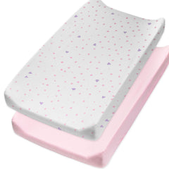 2-Pack Organic Cotton Changing Pad Covers