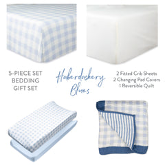 5-Piece NAP-TIME Organic Cotton Nursery Gift Set