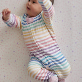 Organic Cotton Snug-Fit Footed Pajamas