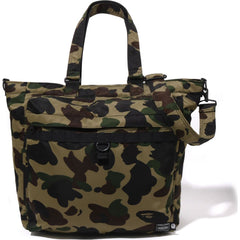 PORTER 1ST CAMO UTILITY TOTE BAG MENS