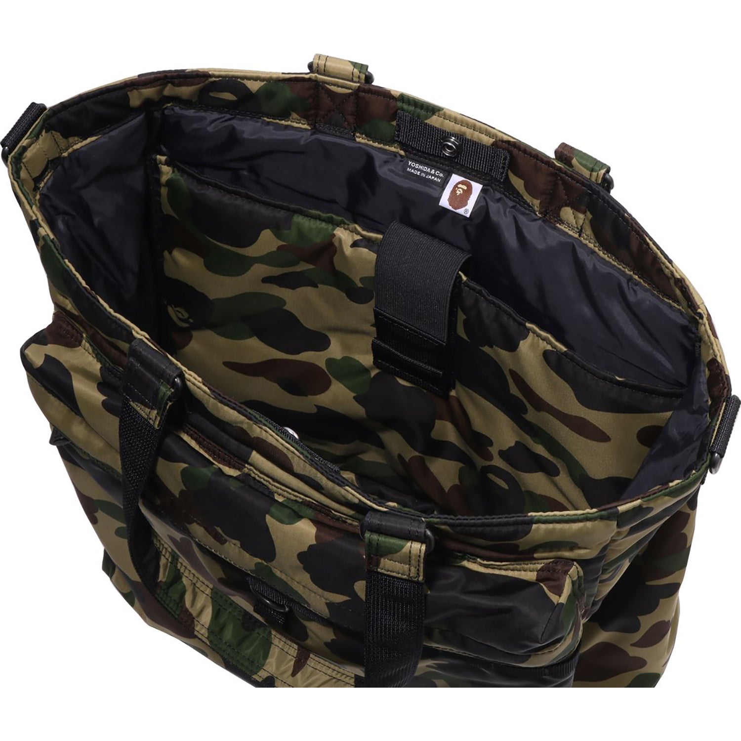 PORTER 1ST CAMO UTILITY TOTE BAG MENS