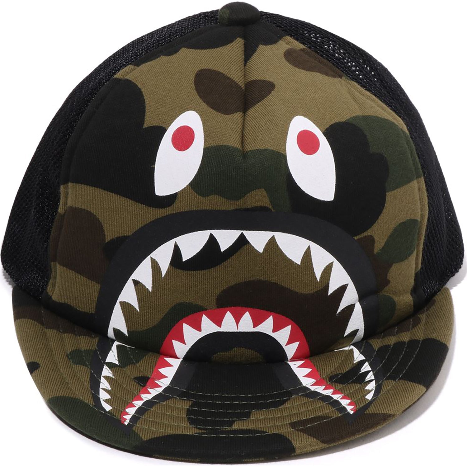1ST CAMO SHARK MESH CAP KIDS