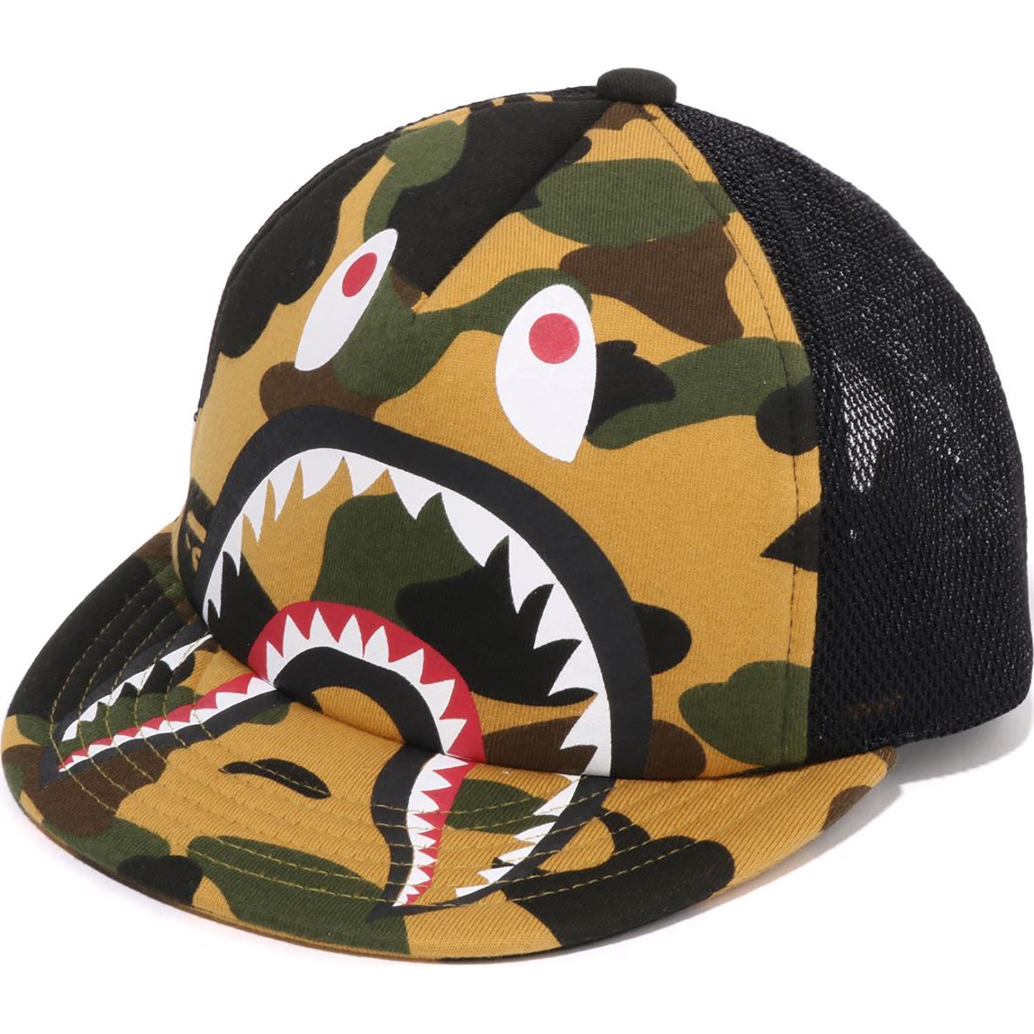1ST CAMO SHARK MESH CAP KIDS