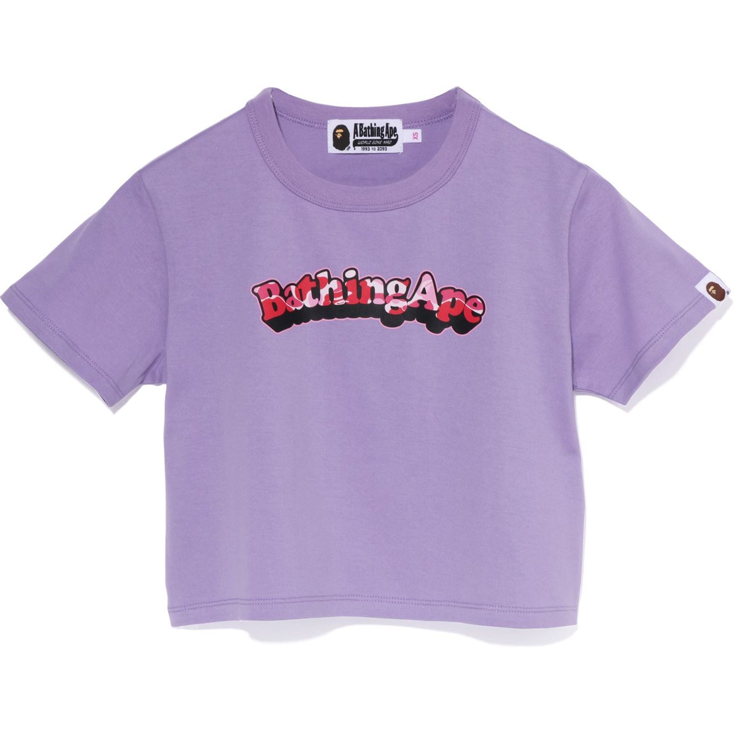 ABC CAMO BATHING APE MINI TEE LADIES