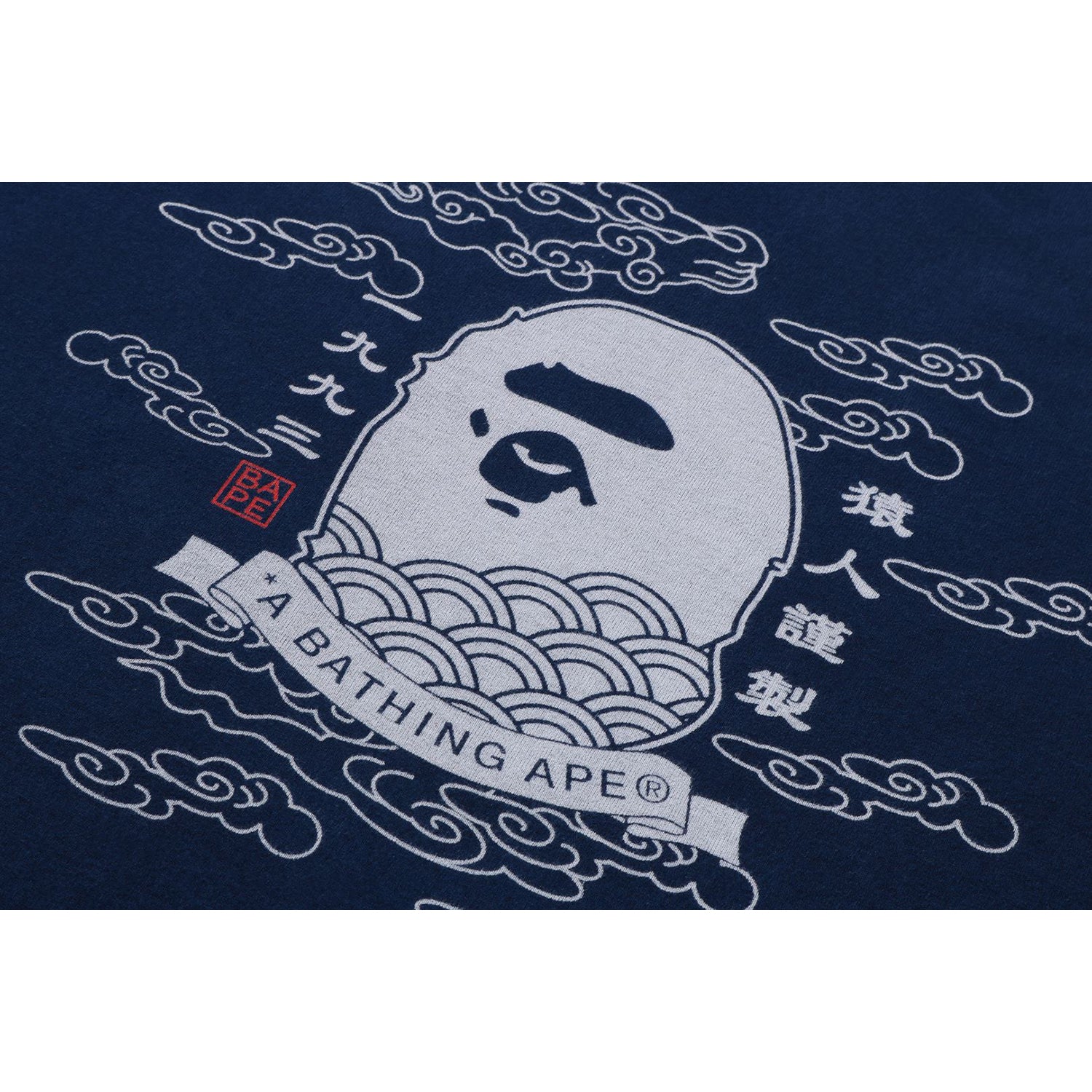 A BATHING APE 31ST ANNIV. APE HEAD TEE MENS