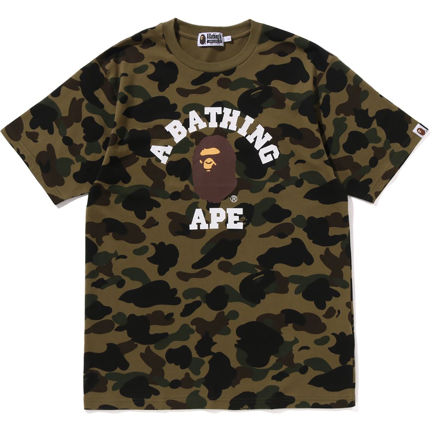 1ST CAMO COLLEGE TEE MENS