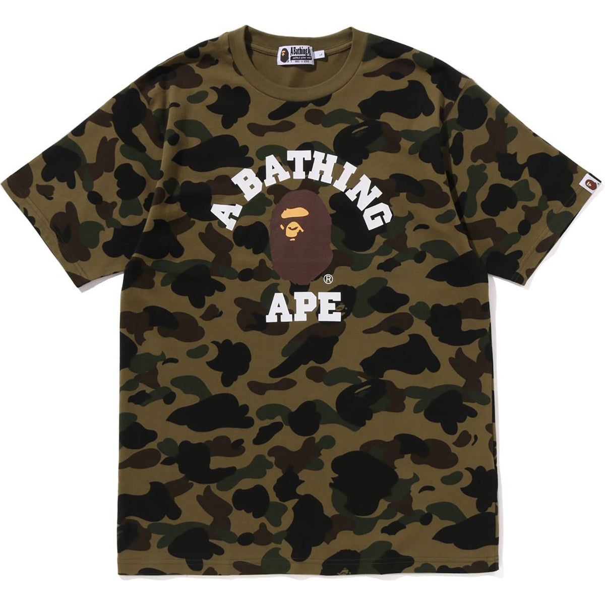 1ST CAMO COLLEGE TEE MENS